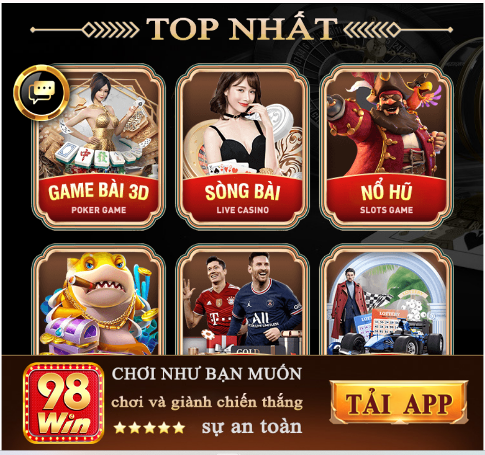 98win52.com | Link Vào Game 98win.com chính thức